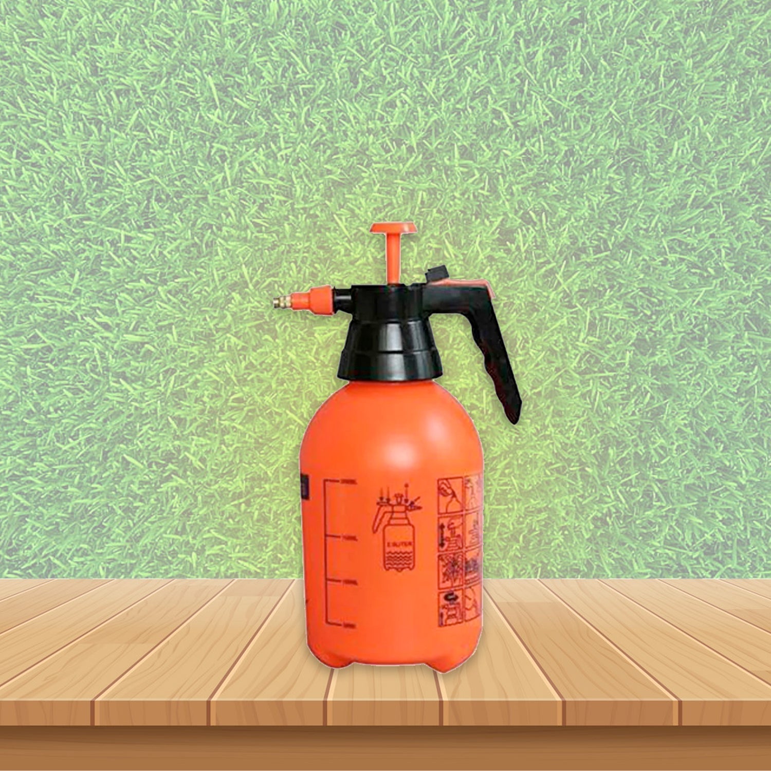 Garden sprayer with hand pump Garden sprayer with hand pump